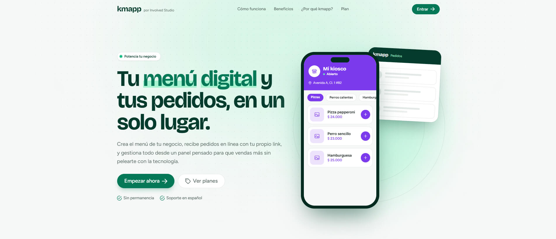 Tablero de administración de KMApp